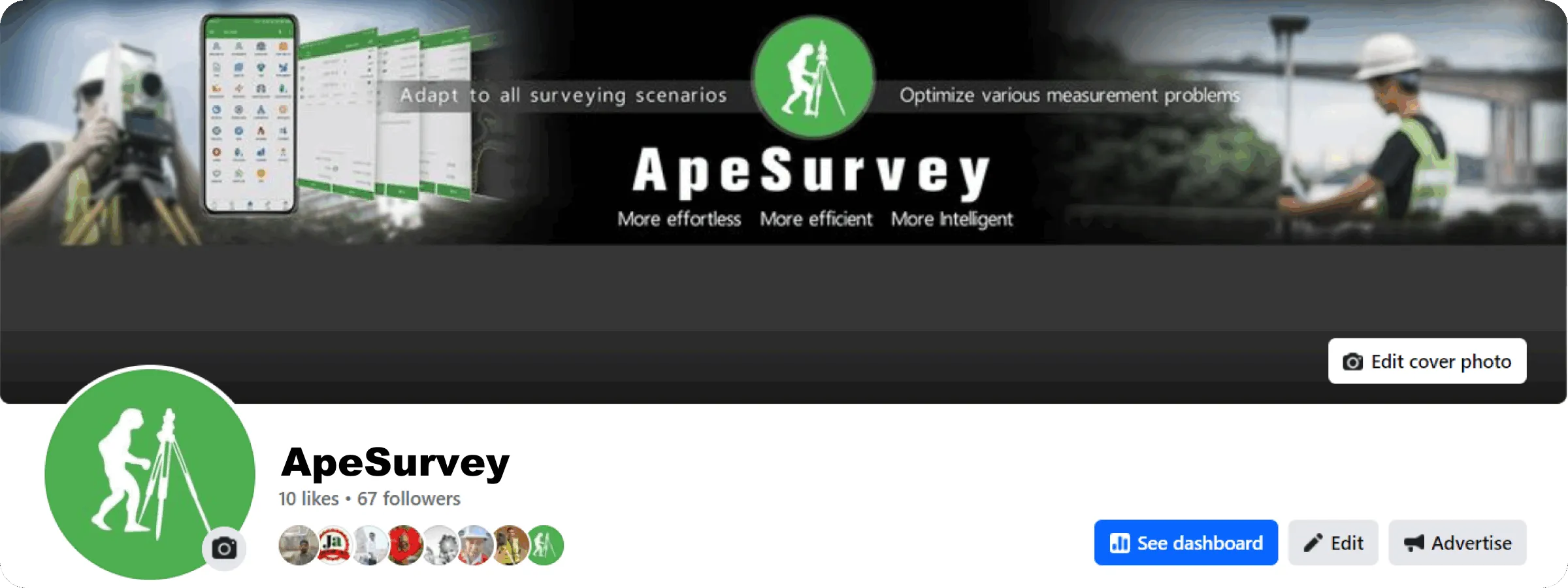 Facebook channel homepage