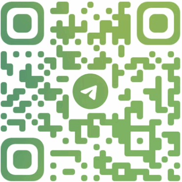 Telegram customer service QR code